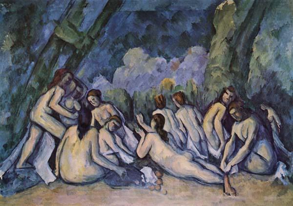 Paul Cezanne Bathing Women Norge oil painting art